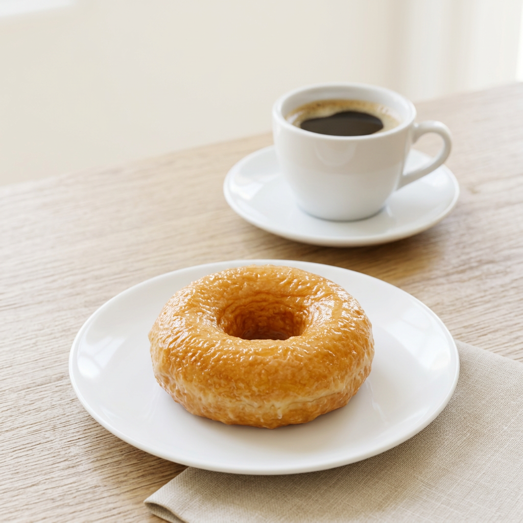 プレーンドーナツ&コーヒーセット